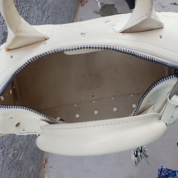 Marc Jacobs Pale Yellow Leather‎ Bridgette Satchel Bag - Picture 10 of 14